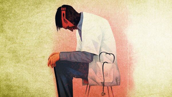 Why are young doctors feeling burnt out?