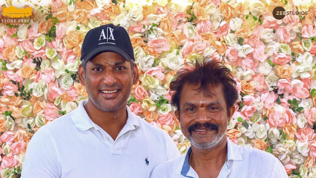 ‘Vishal 34’: Actor Vishal reunites with director Hari for his next