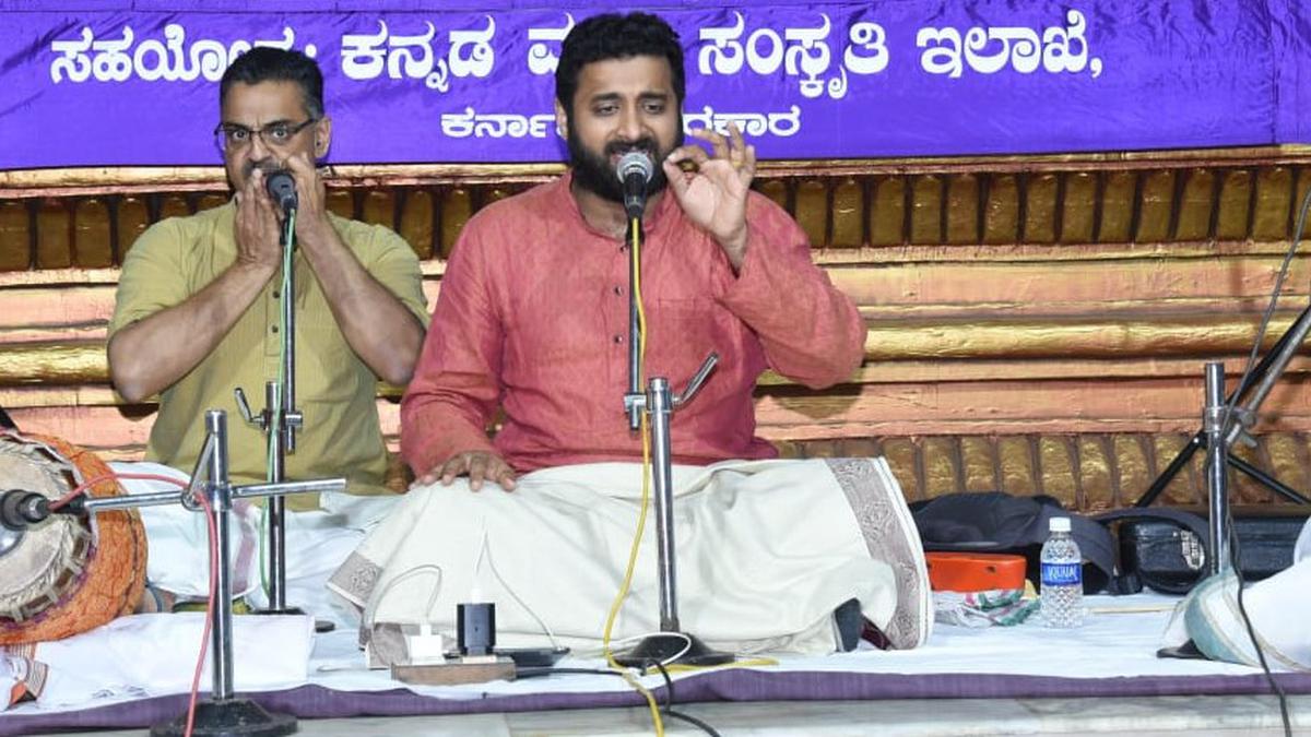 It was a display of technique and talent at Sangeetha Parishad, Mangaluru