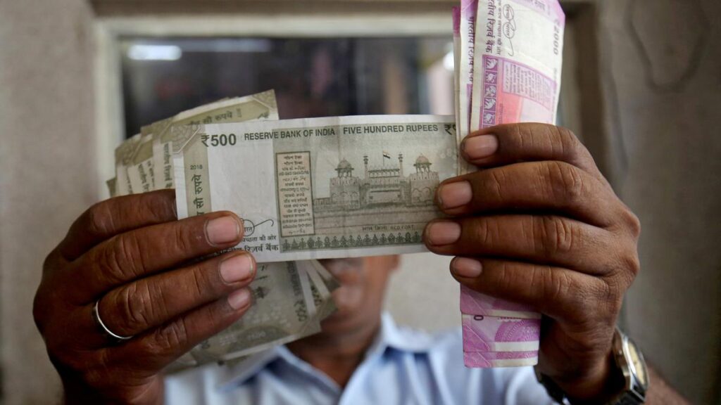 Rupee falls 13 paise to close at 83.16 against U.S. dollar