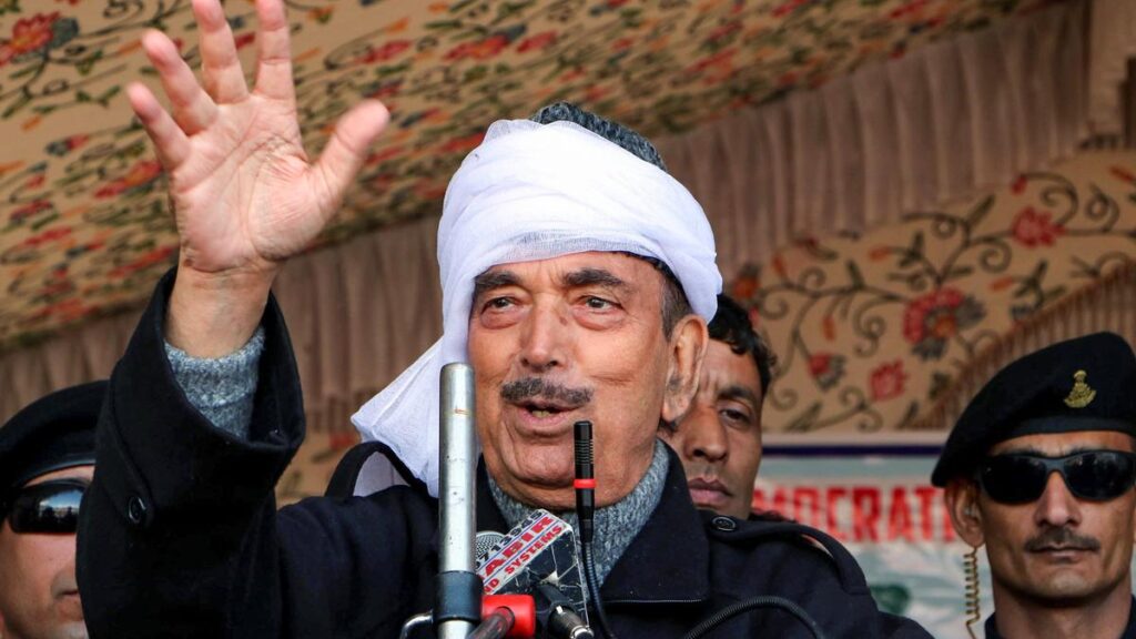 Assembly election in Jammu and Kashmir should be held soon after Lok Sabha polls: Azad