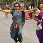 Watch | Hyderabad women run in sarees and sneakers