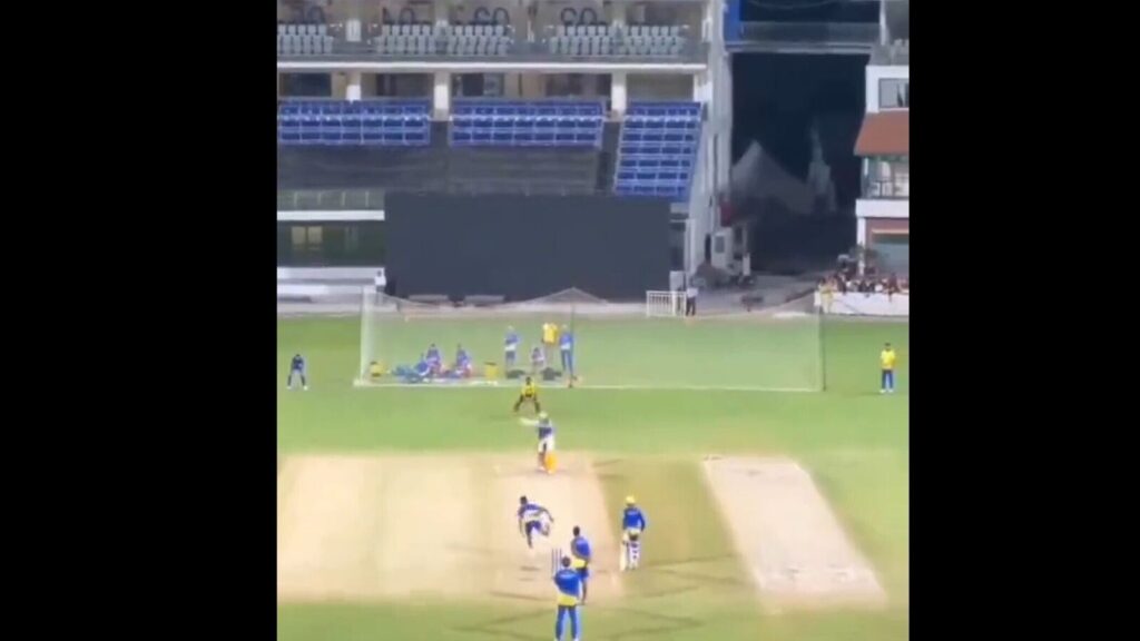 IPL 2024: CSK skipper Mahendra Singh Dhoni steals show with helicopter shot during practice | Watch