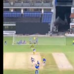 IPL 2024: CSK skipper Mahendra Singh Dhoni steals show with helicopter shot during practice | Watch