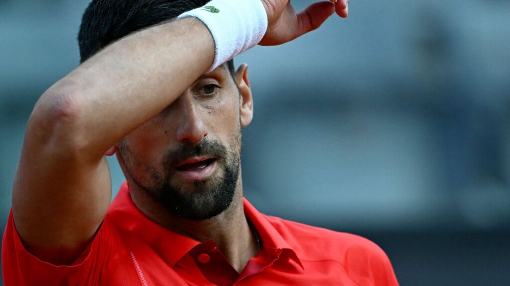 Novak Djokovic hit by water bottle during Italian Open; reassures fans ‘I am fine, resting’