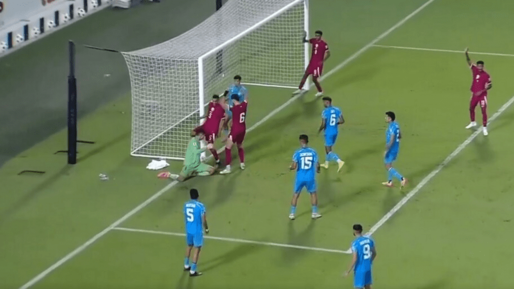 India robbed, football fans spew anger as team crashes out of World Cup Qualifier: ‘Even school had better referee’