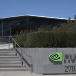 Nvidia slides below Microsoft after shares drop 3.4%, both competing with Apple for title of ‘most valuable company’