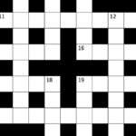 The Sunday Crossword No. 3315