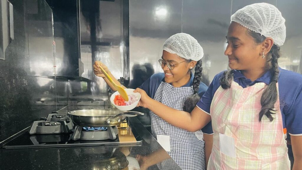 Culinary clubs in schools in Hyderabad helps students develop life skills