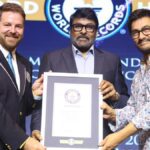 Actor Chiranjeevi honoured with Guinness World Record