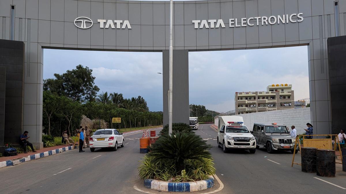 Tata Electronics to partially resume work at fire-hit iPhone component plant