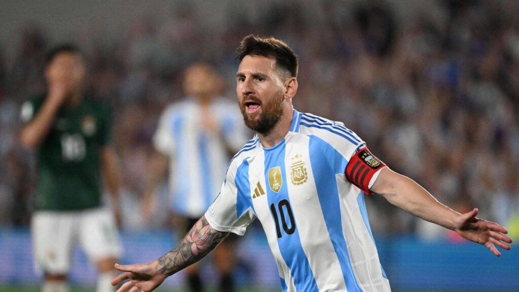 Lionel Messi’s hat-trick propels Argentina to 6-0 victory over Bolivia in FIFA WC qualifiers