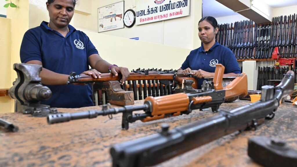 Coimbatore policewomen take on new challenging roles