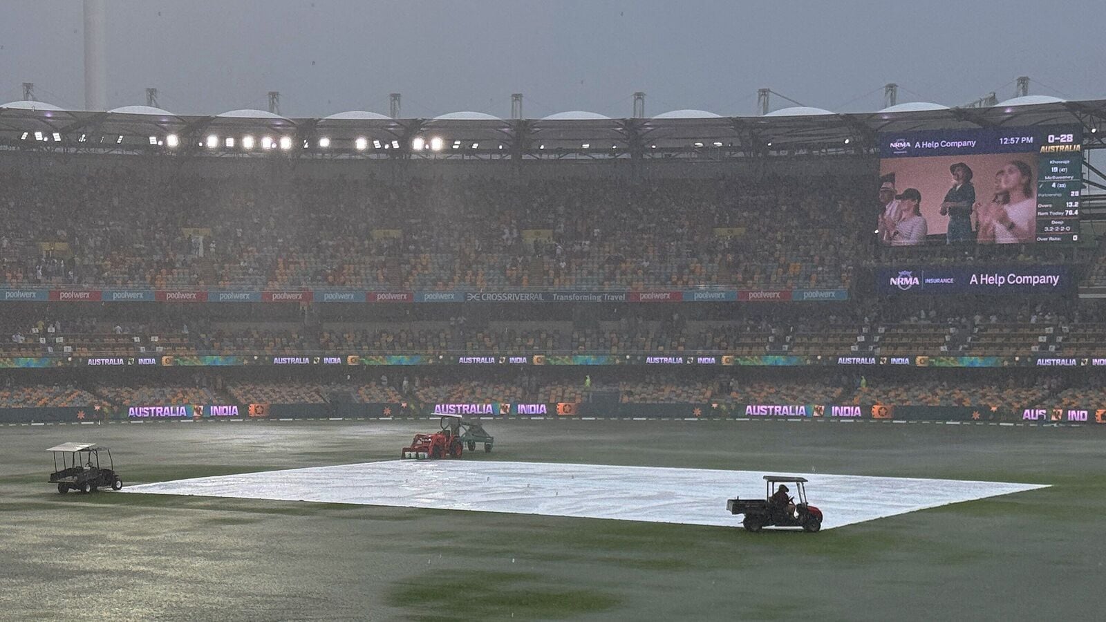 BGT 2024-25: Brisbane rain, 10 less balls on Day 1 of IND vs AUS 3rd Test cost Cricket Australia $1mn; here’s why