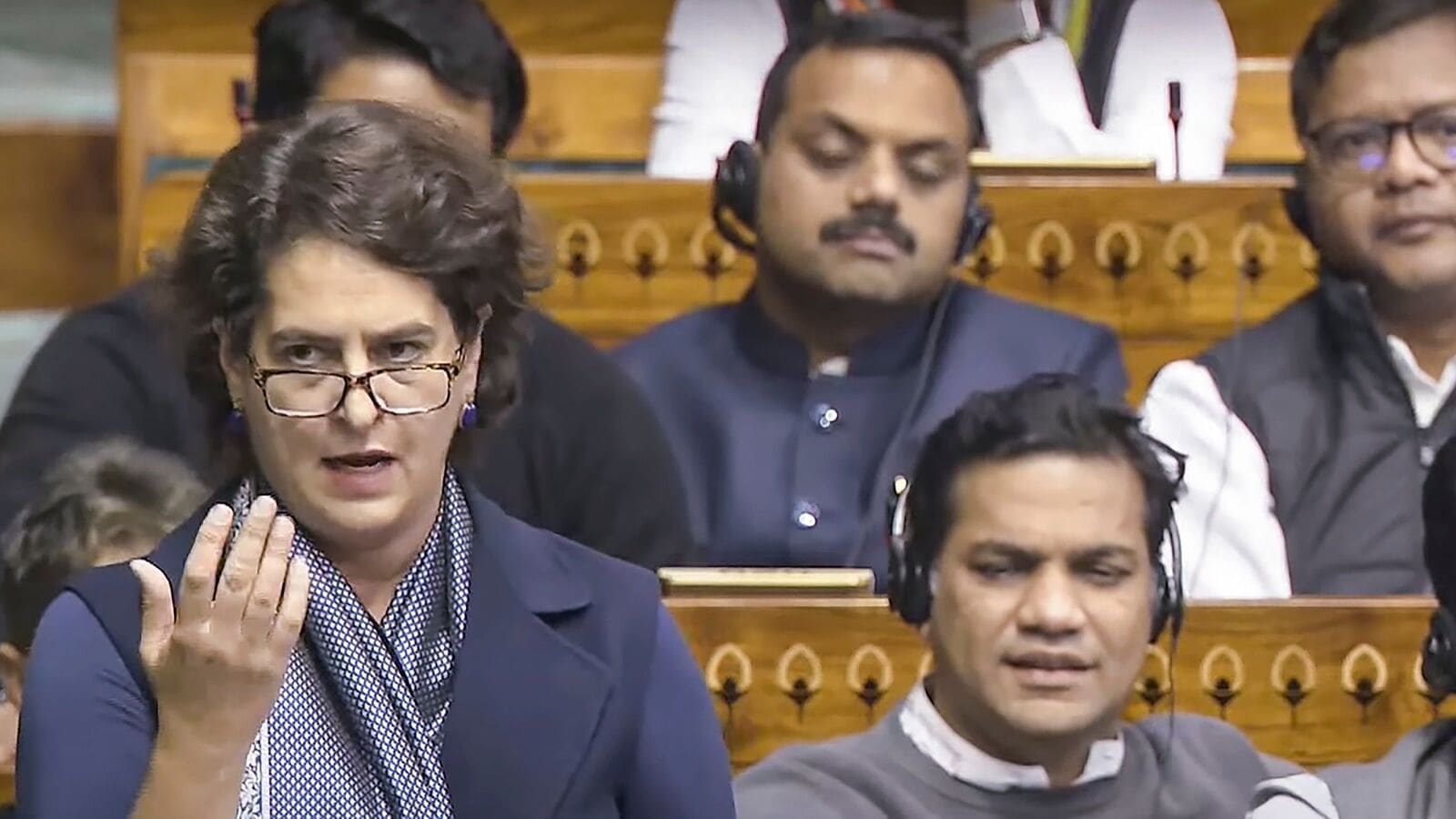 Priyanka Gandhi Vadra’s maiden Lok Sabha Speech: Accuses Modi Govt of undermining the Constitution