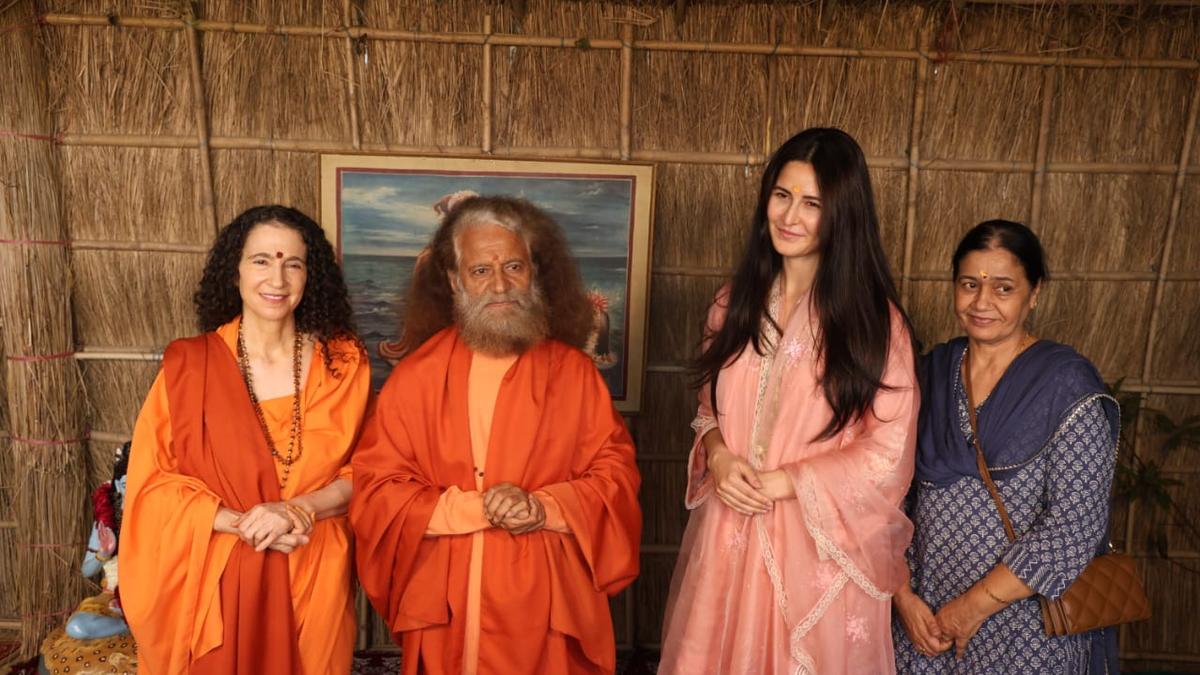 Maha Kumbh Mela 2025: Katrina Kaif, mother-in-law Veena Kaushal visit Pragyaraj