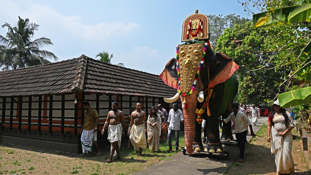 Kerala-made mechanical elephants are making their way into temples in South India